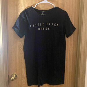 Forever 21 “Little Black Dress” T-shirt Dress - Size M $25